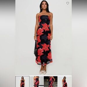 Princess Polly Celik Strapless Maxi Dress